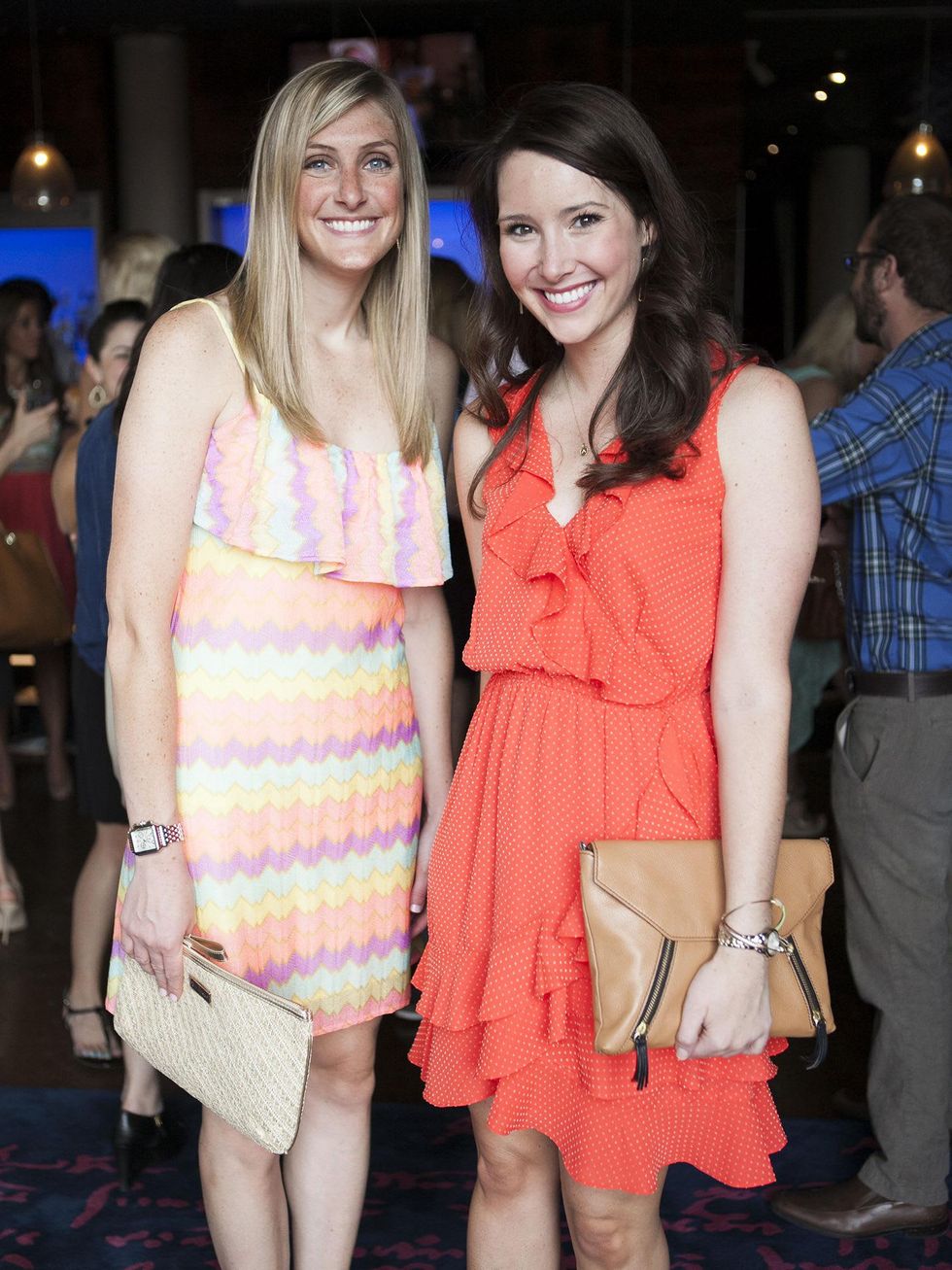 Sara Scheible, Ashley Forester, CultureMap Social Cocktail Party, NYLO Southside