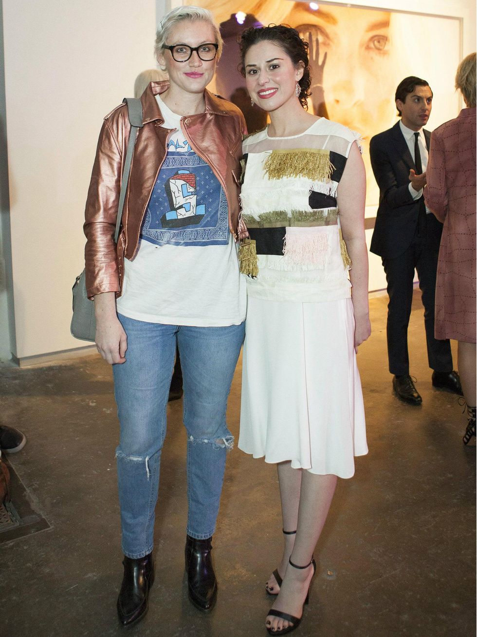 Sarah Jaffe, Ariel Saldivar at MTV RE:DEFINE 2014