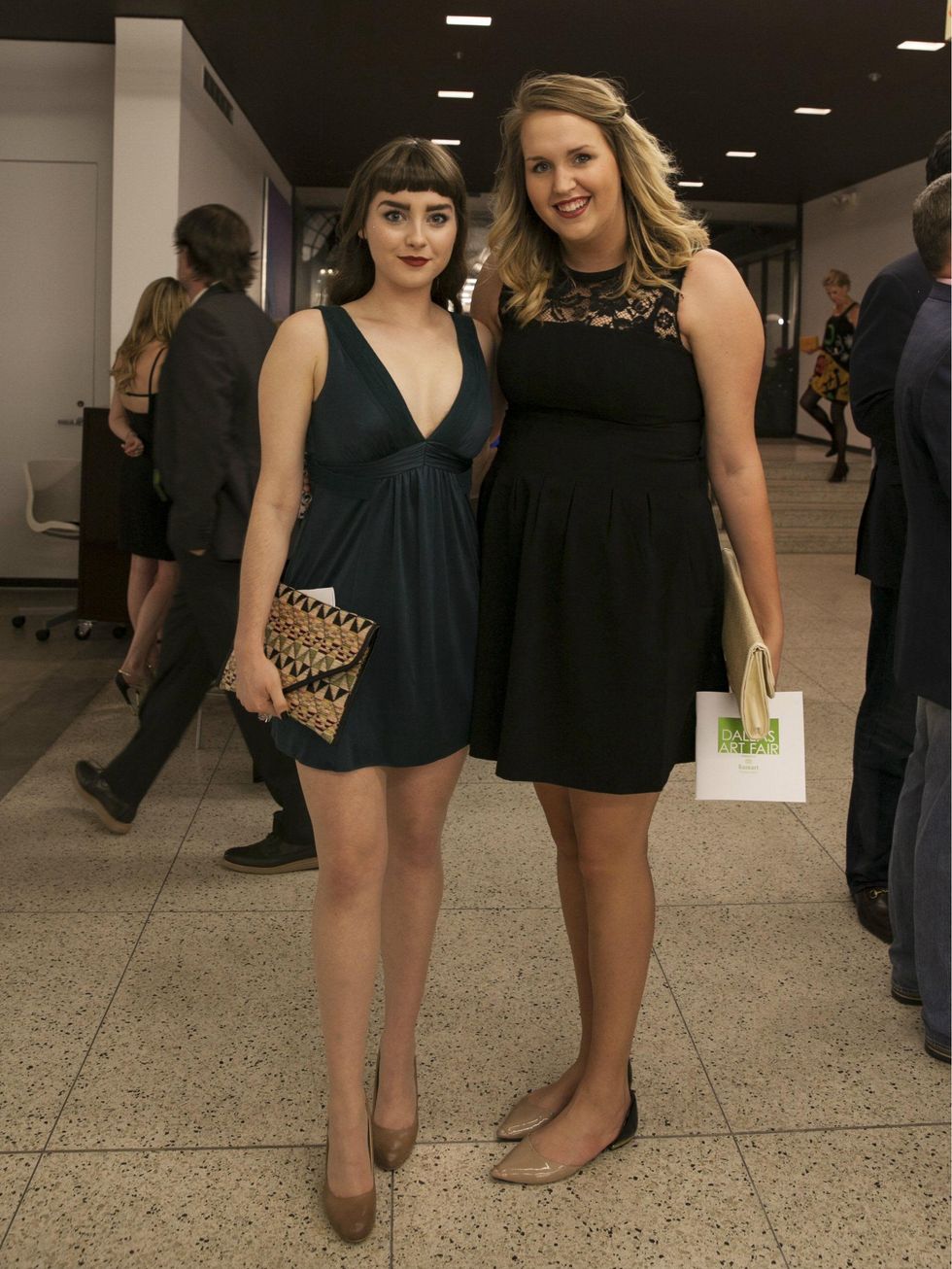 Sarah Martin, Shelbie Monkers, Dallas Art Fair Preview Gala