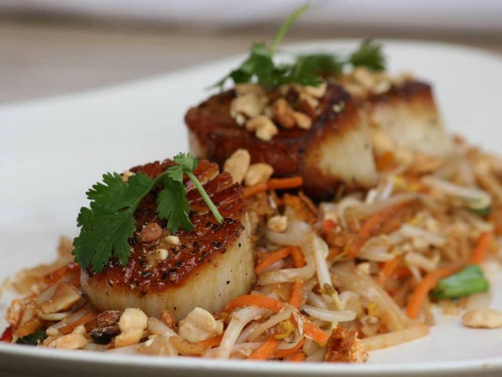 Scallops at Malai Kitchen