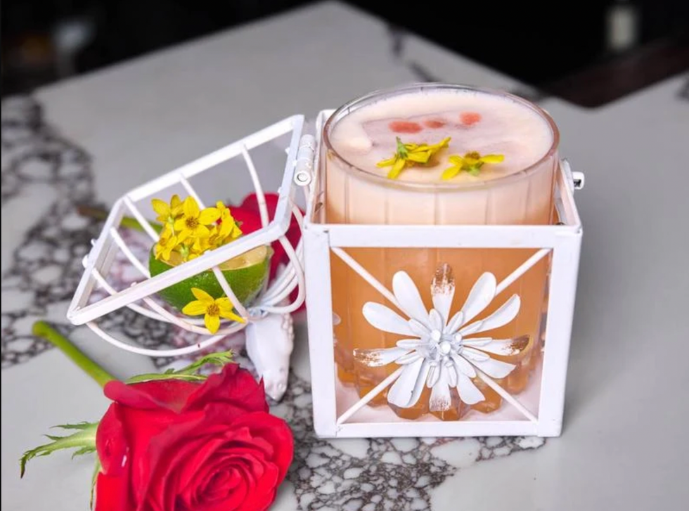 Scarlet Garden cocktail