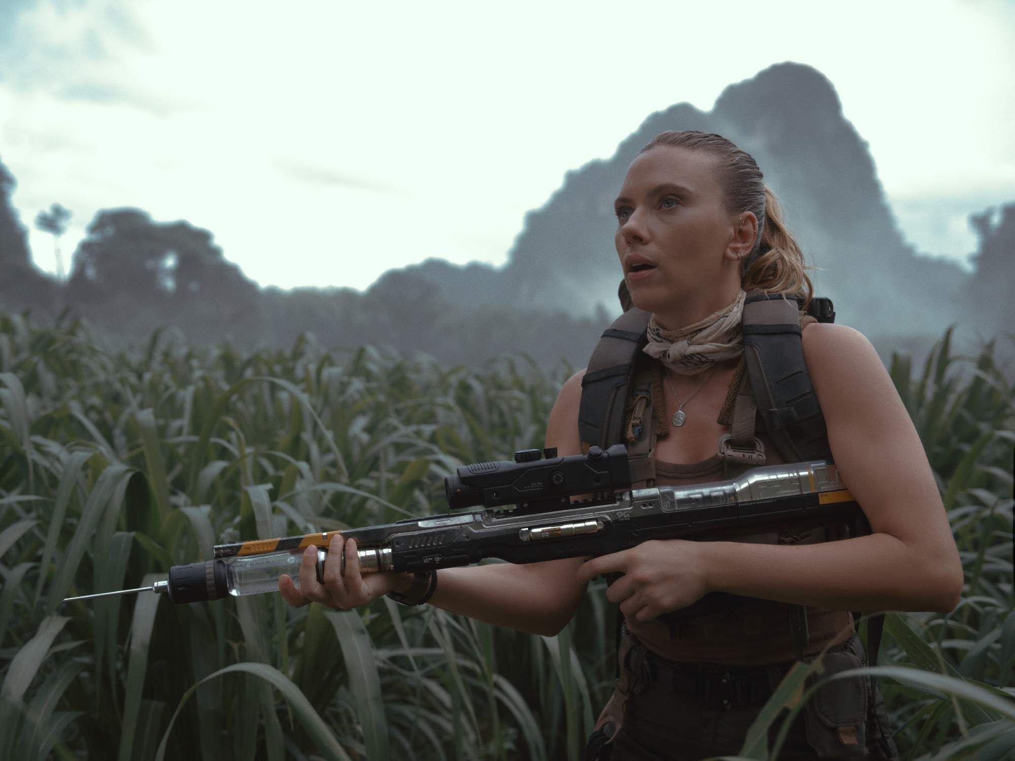 Scarlett Johannson in Jurassic World Rebirth