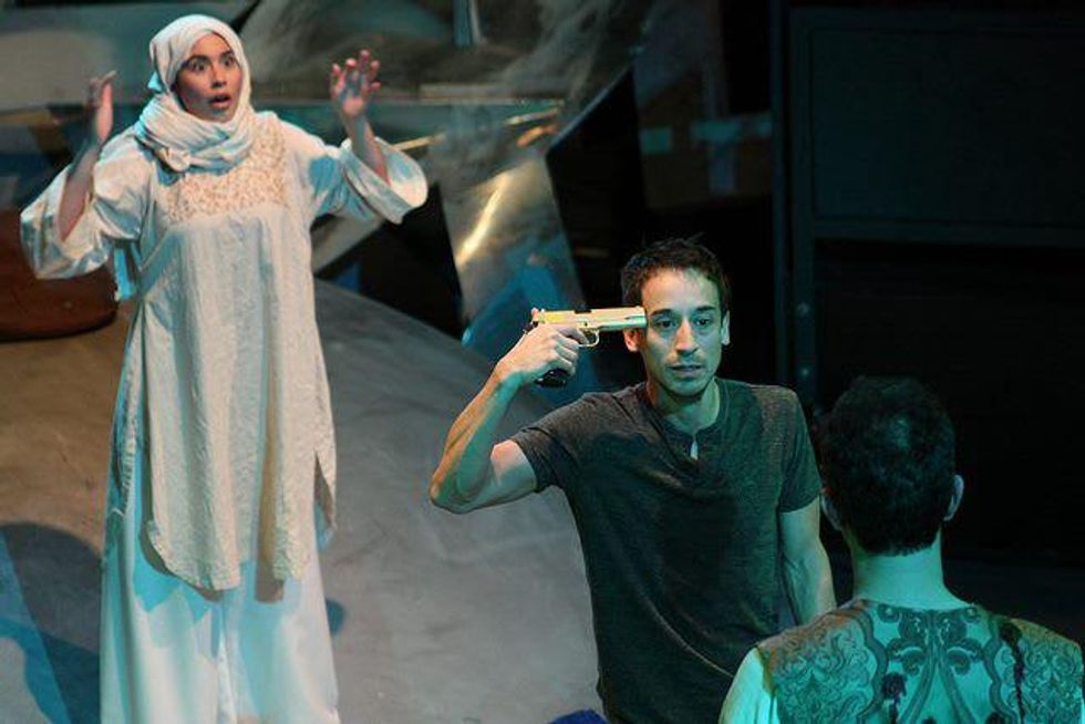 Scene from Bengal Tiger at the Baghdad Zoo.