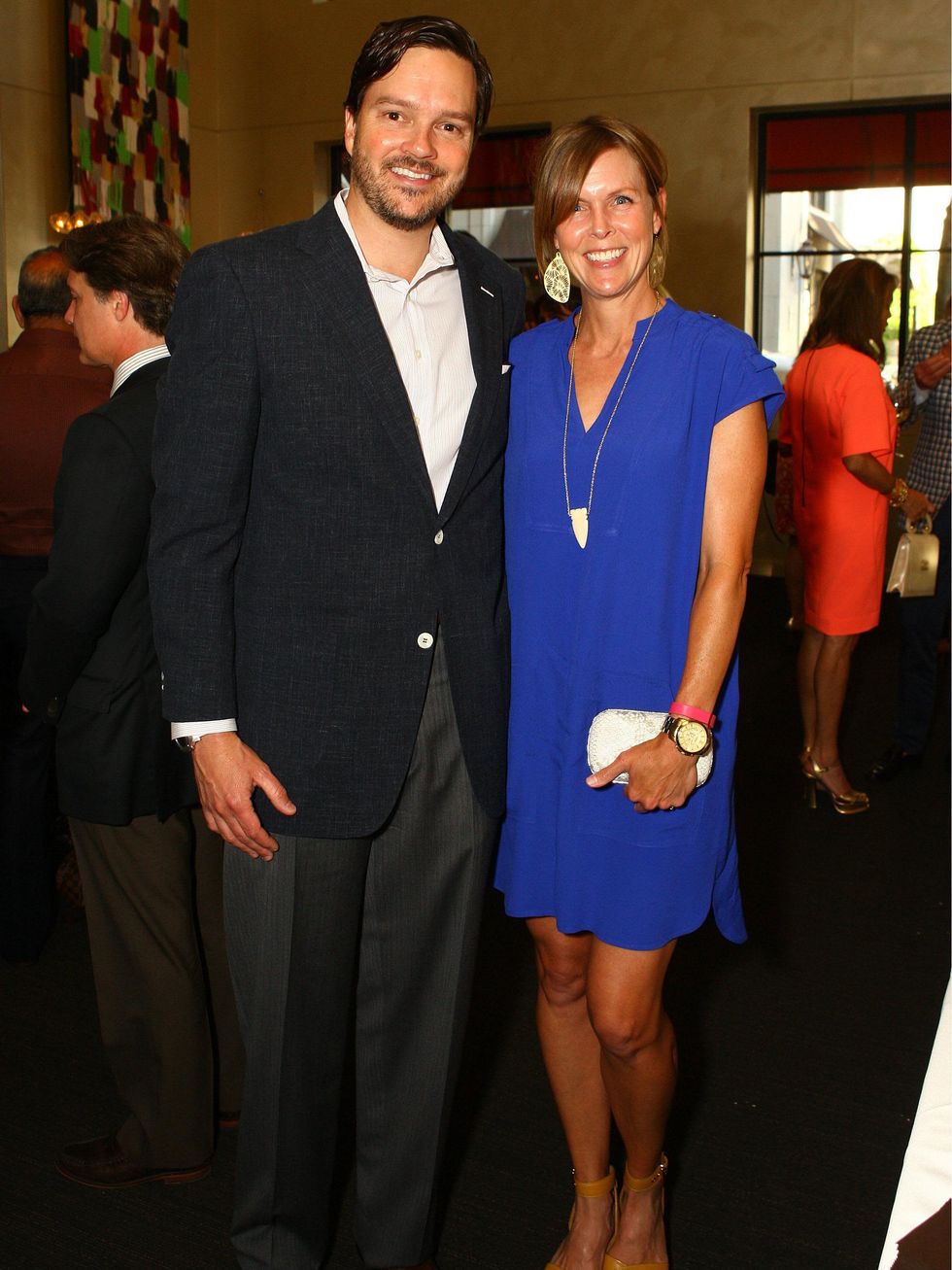 Scott and Amy Houdek, harvest kickoff