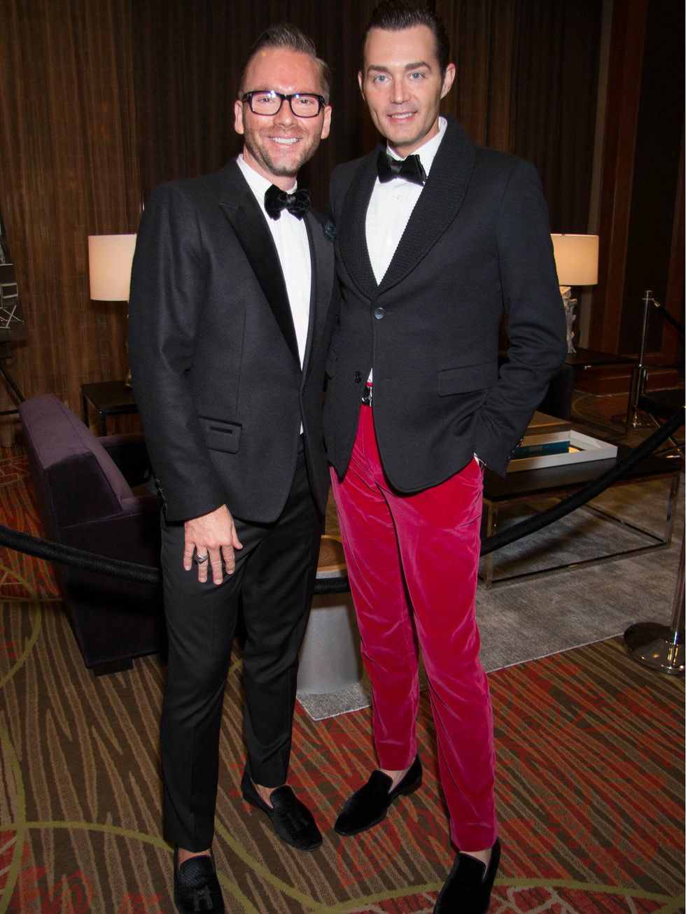 Scott Kahn, Chuck Steelman, Black Tie Dinner