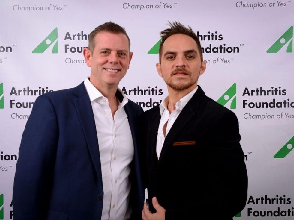 Scott Pharr and Omar Esparza, Arthritis Foundation Mardi Gras Ball