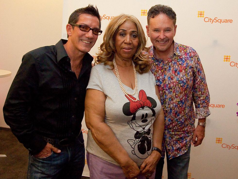 Scotty Branks, Aretha Franklin, Stephen Pyles, Aretha Franklin concert