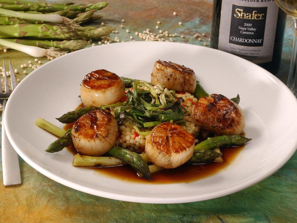 Seasons 52, restaurant, Caramelized Sea Scallops