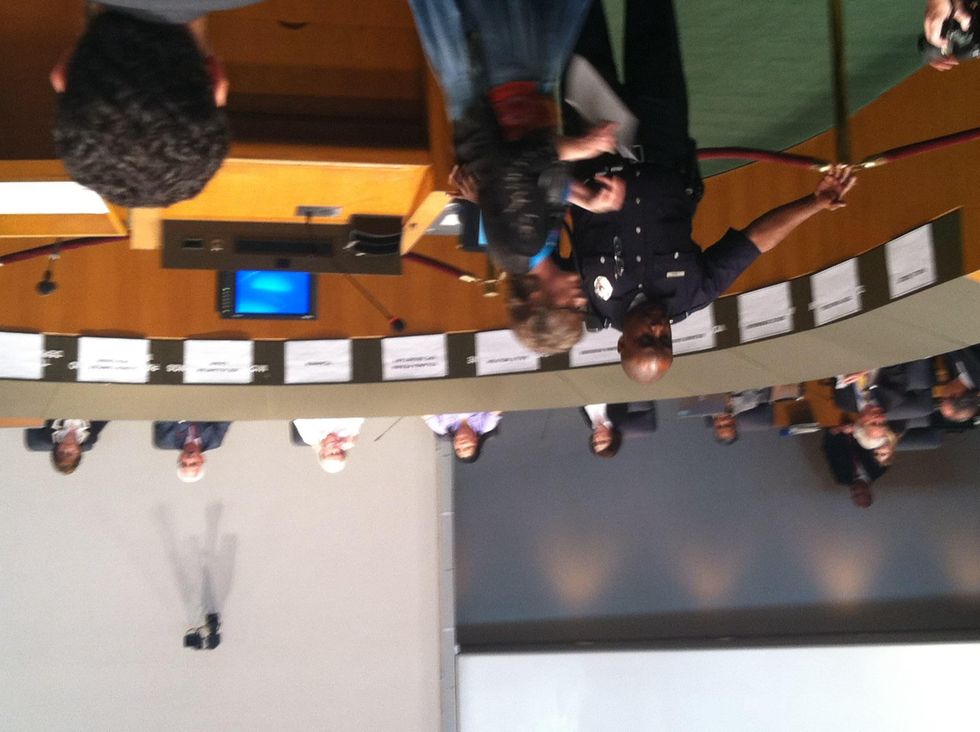 Security removing speaker