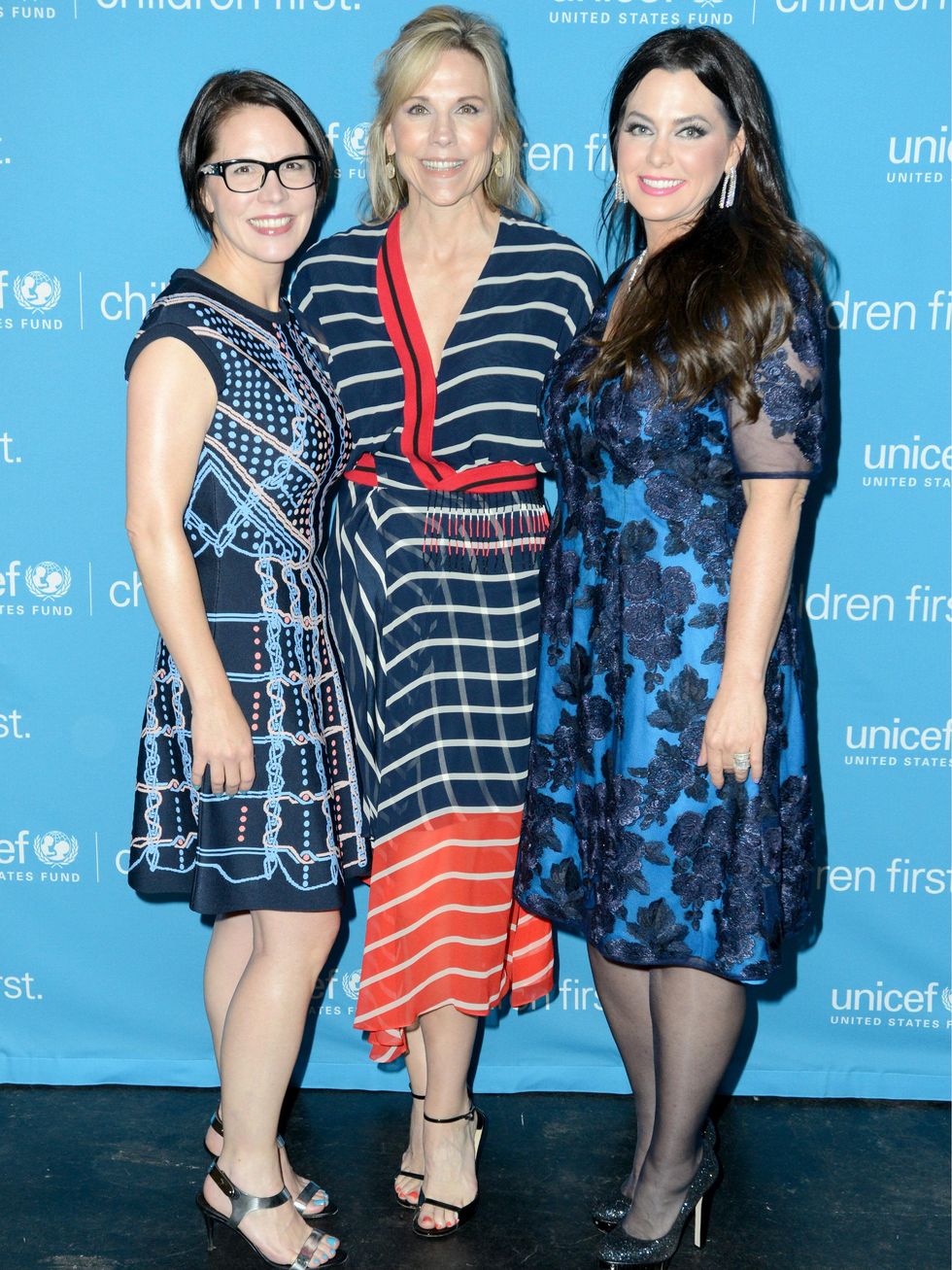 Selwyn Rayzor, Joyce Goss, D'Andra Simmons, UNICEF Childrens First