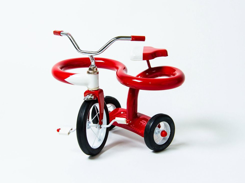 Sergio Garcia tricycle