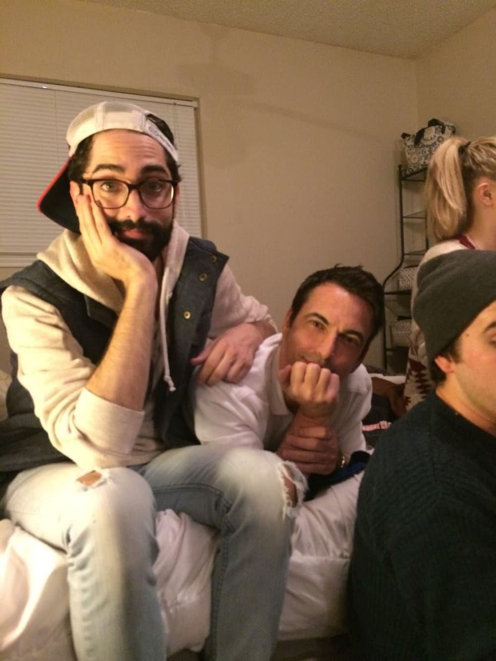 Seth Womack and Donald Fowler at the Creep afterparty