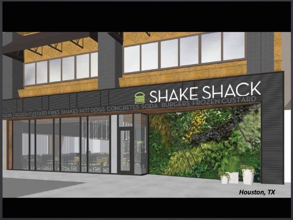Shake Shack Houston rendering