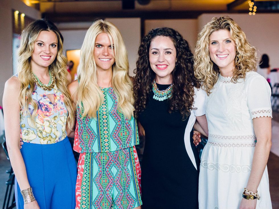 Shannon Yoachum, Lauren Scruggs, Kat Armstrong, Angie Strange, polish fashion show