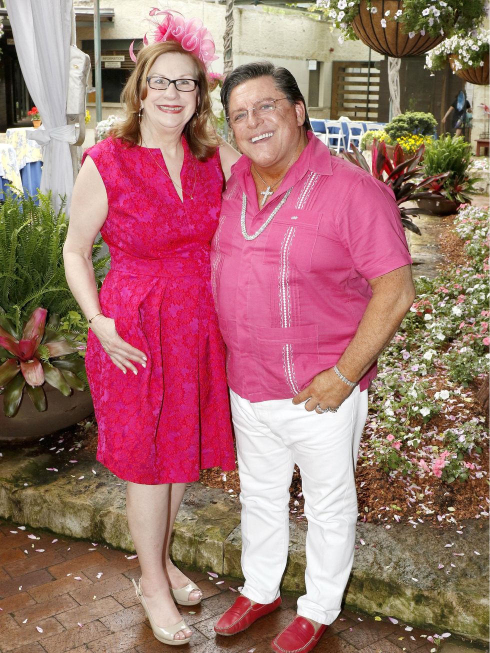 Sharon Popham, Chair, Mad Hatter\u2019s Tea; Joe Pacetti, Mad Hatter's Tea