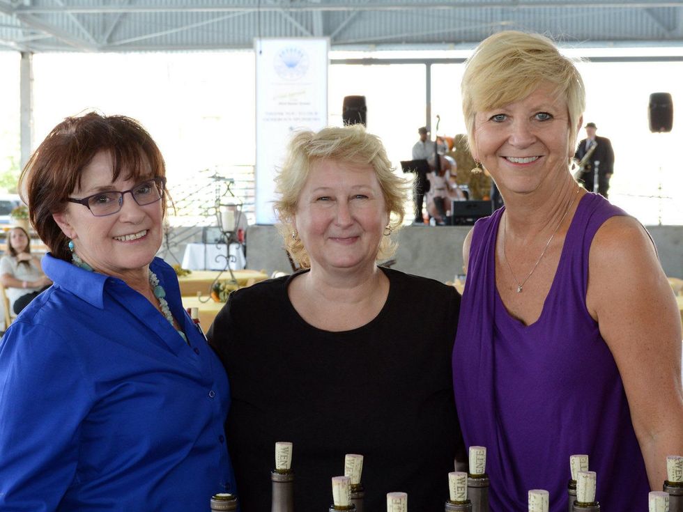 Sharon Van Meter and friends at 2014 Raiser Grazer