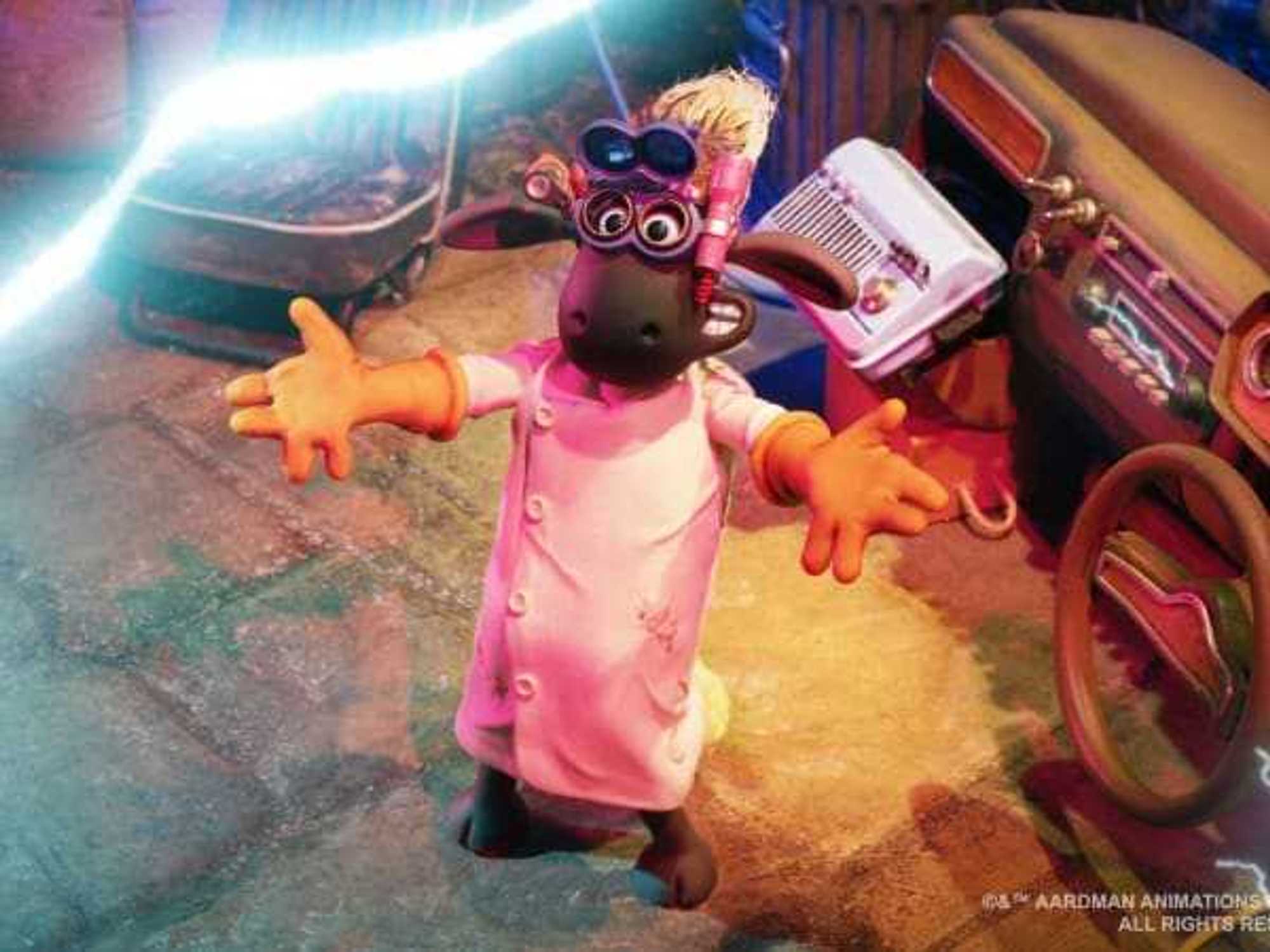 Shaun the Sheep in Shaun the Sheep: The Beast of Mossy Bottom