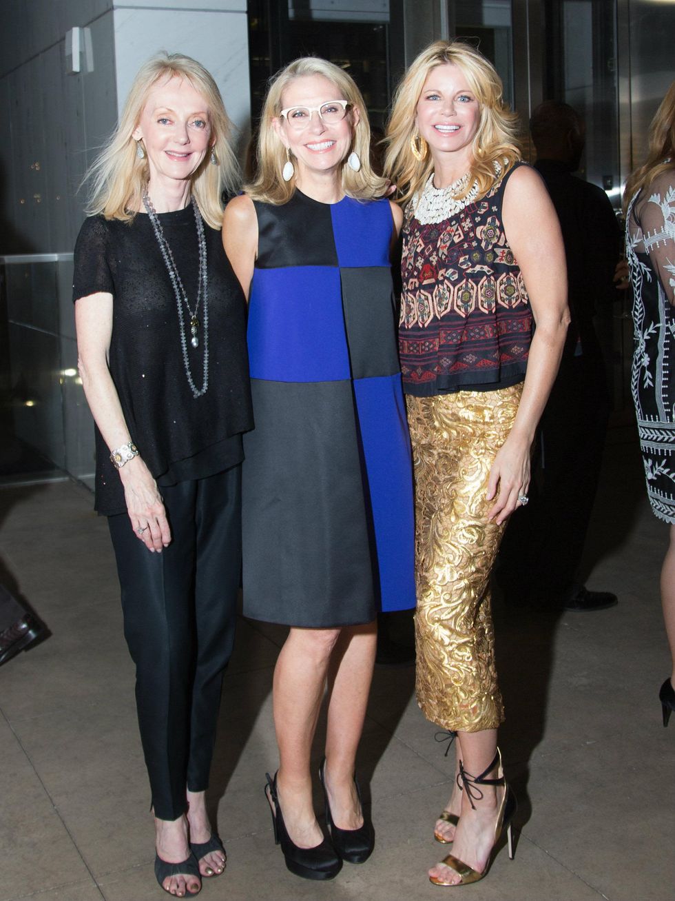 Shelle Sills, Cindy Rachofsky, Julie Hawes, Testino Opening DC