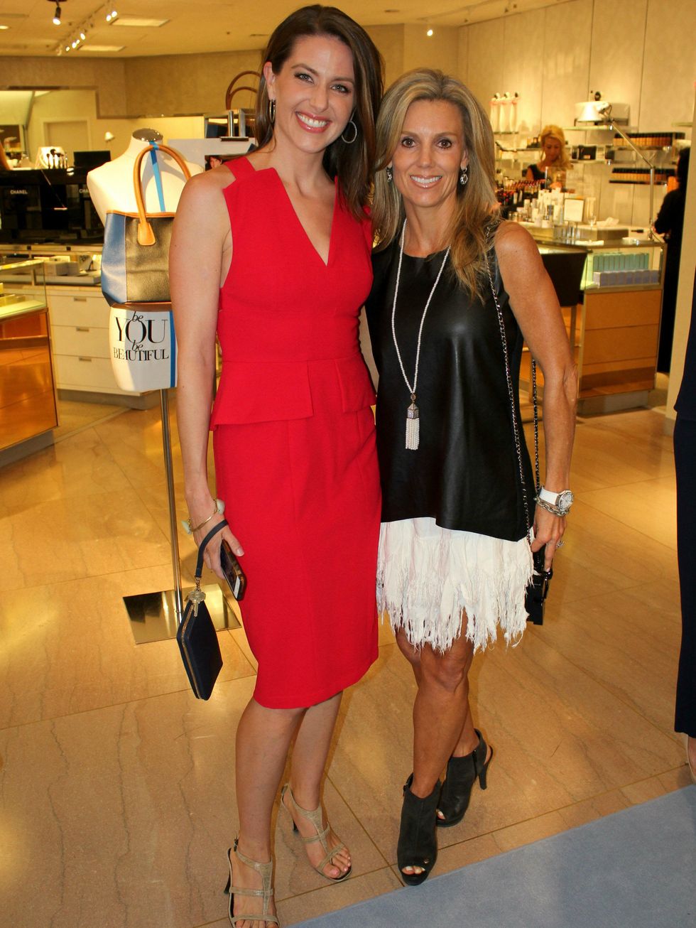 Shelly Slater, Shea Boscamp, CCB 10 Best Dressed Luncheon