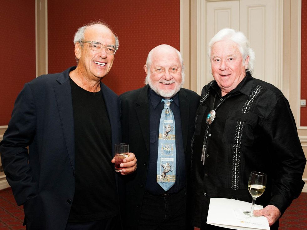 Shep Gordon, Bob \u201cDaddy-O\u201d Wade and Dan Bullock at Lone Star Film Festival Ball
