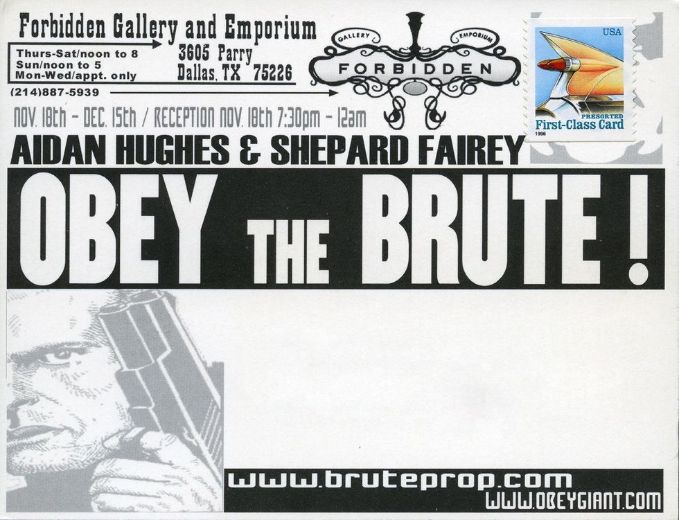 Shepard Fairey Obey the Brute