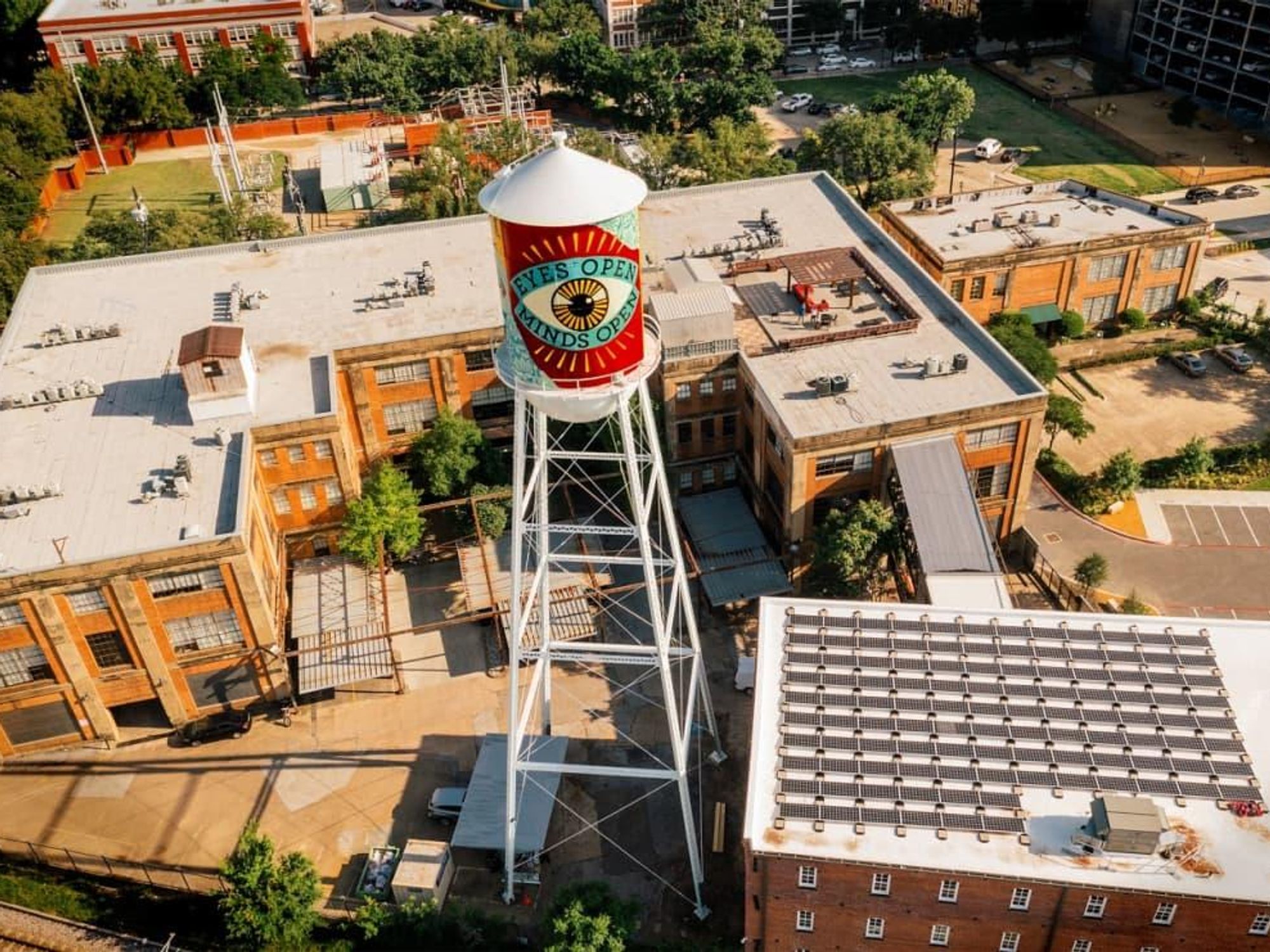 Shepard Fairey watertower