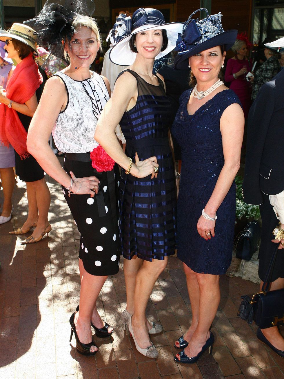 Sherry Slaughter, Patrizia Pelfrey, Lori Alexander, Mad Hatter's Tea