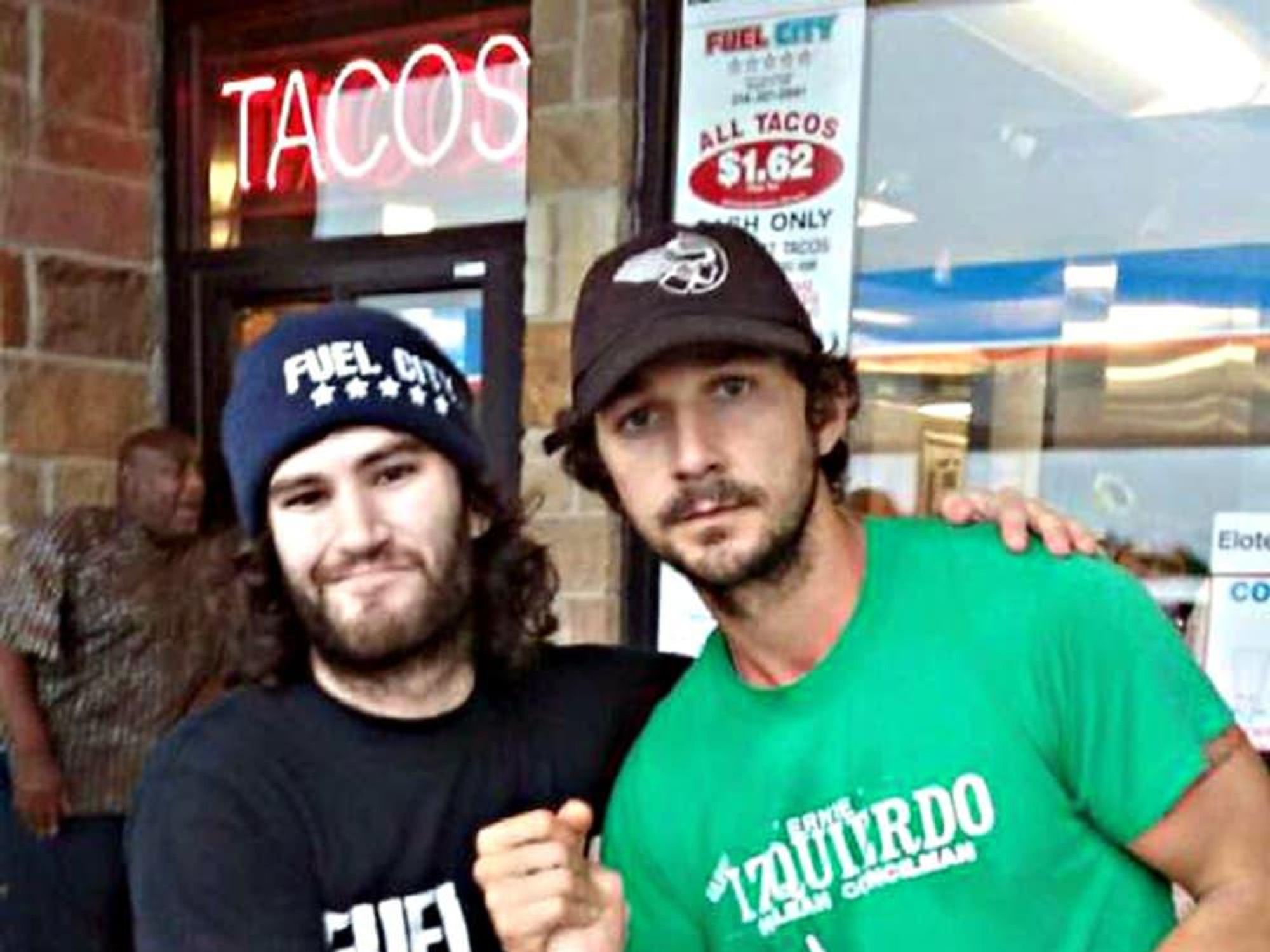 Shia LaBeouf at Fuel City in Mesquite