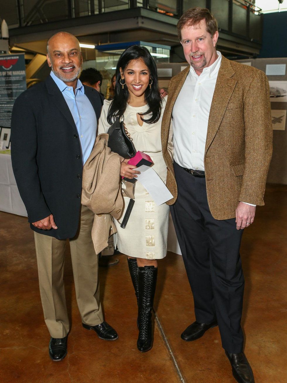 Shiek Shah, Purvi and Bill Albers, CPPC Luncheon