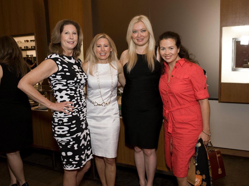 Sidney Powell, Mary Gill, Simona Beal, Halina von Kempski, Cattle Baron's Ball, David Yurman