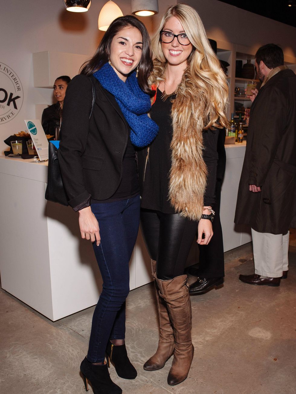 Sierra Tellez, Simone Alameel, Dwell Wrap Party