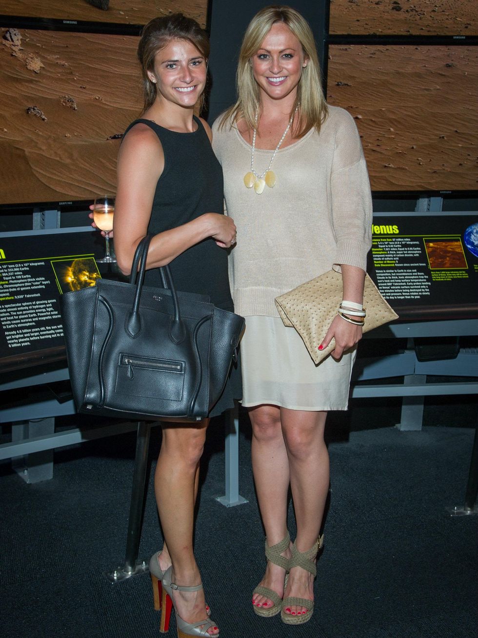 Simone Taylor, Amanda Blackman, St. Jude kick-off