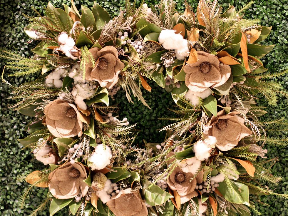 Sissys Southern Kitchen and Bar, DIFFA Wreaths