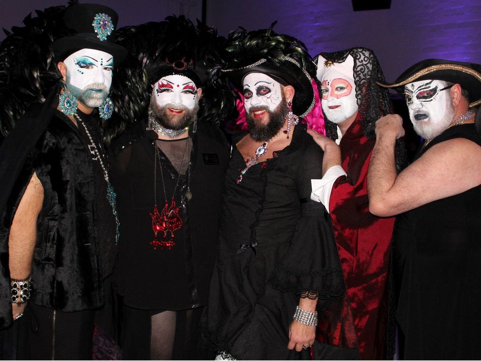 Sister Even Angelika, Sister Bertha Sinn, Sister Polly Von Acocker, Sister Pure Elle, Sister Lucinda Morals at Toast to Life 2015