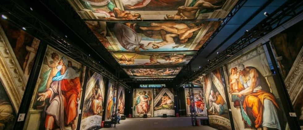 Sistine Chapel exhibit