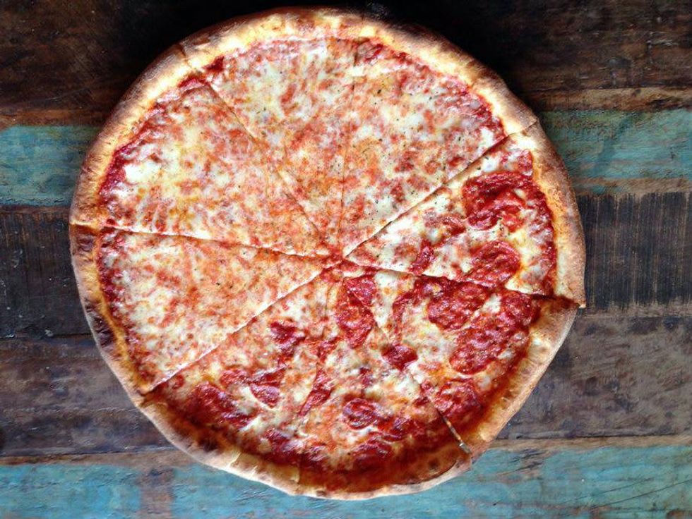 Slice from Zoli's NY Pizza Tavern in Dallas