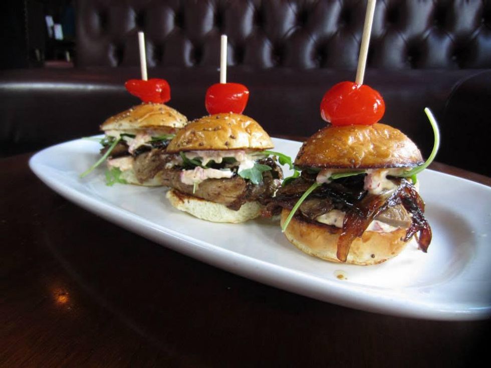 Sliders at The Quarter bar in Dallas