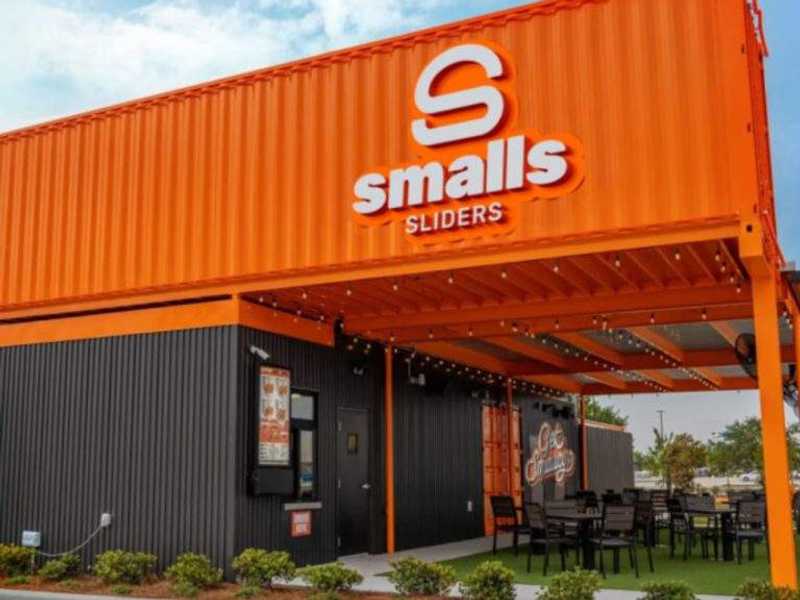 Converted Shipping Container – Café / Coffee Shop/ Bar 10ft Sliders restaurant in a shipping container opens in McKinney - CultureMap Dallas