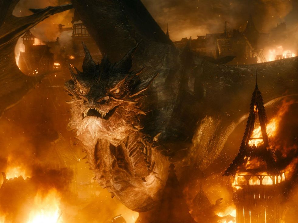 Smaug, The Hobbit: The Battle of the Five Armies