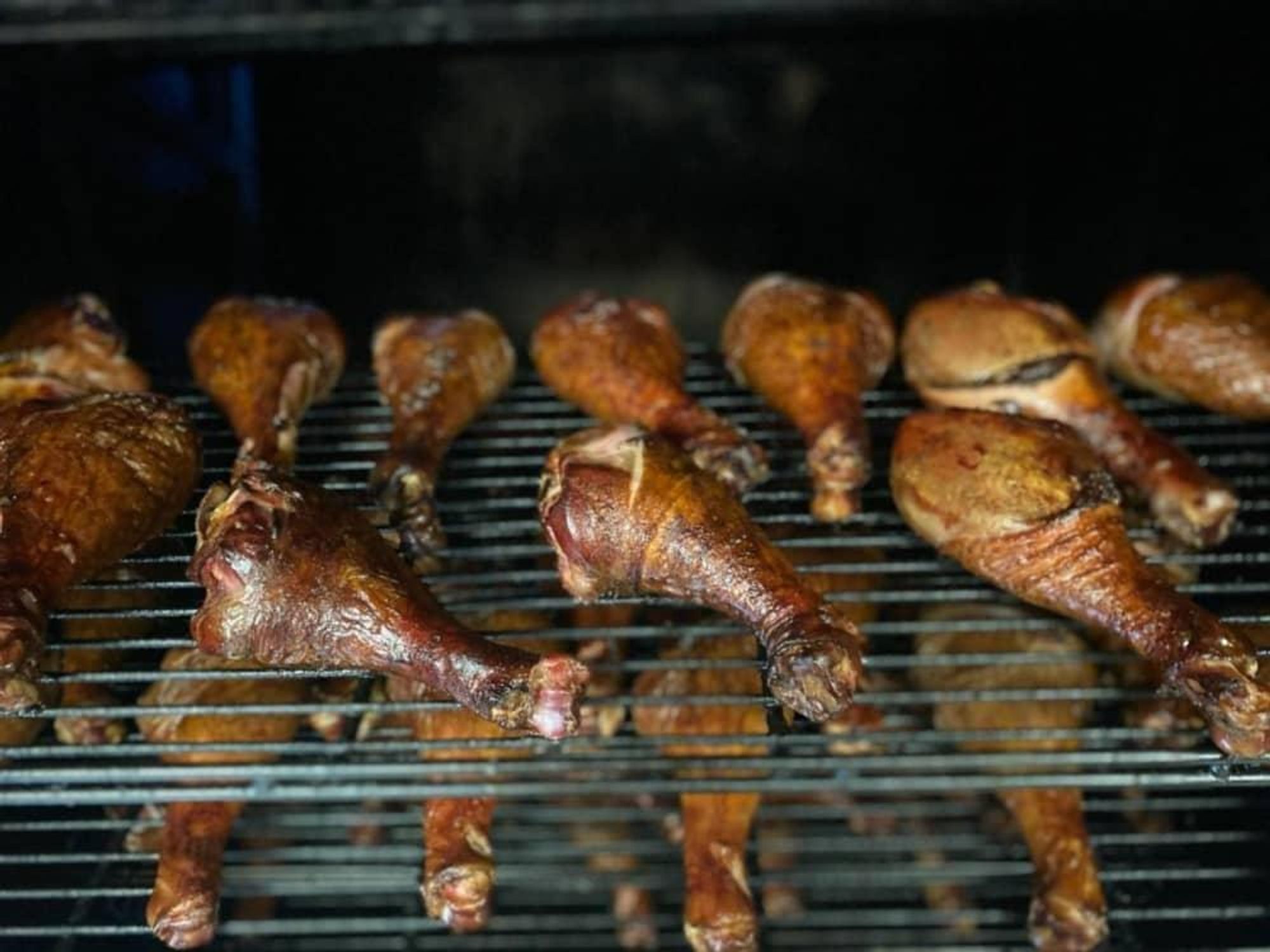 Smoked turkey legs