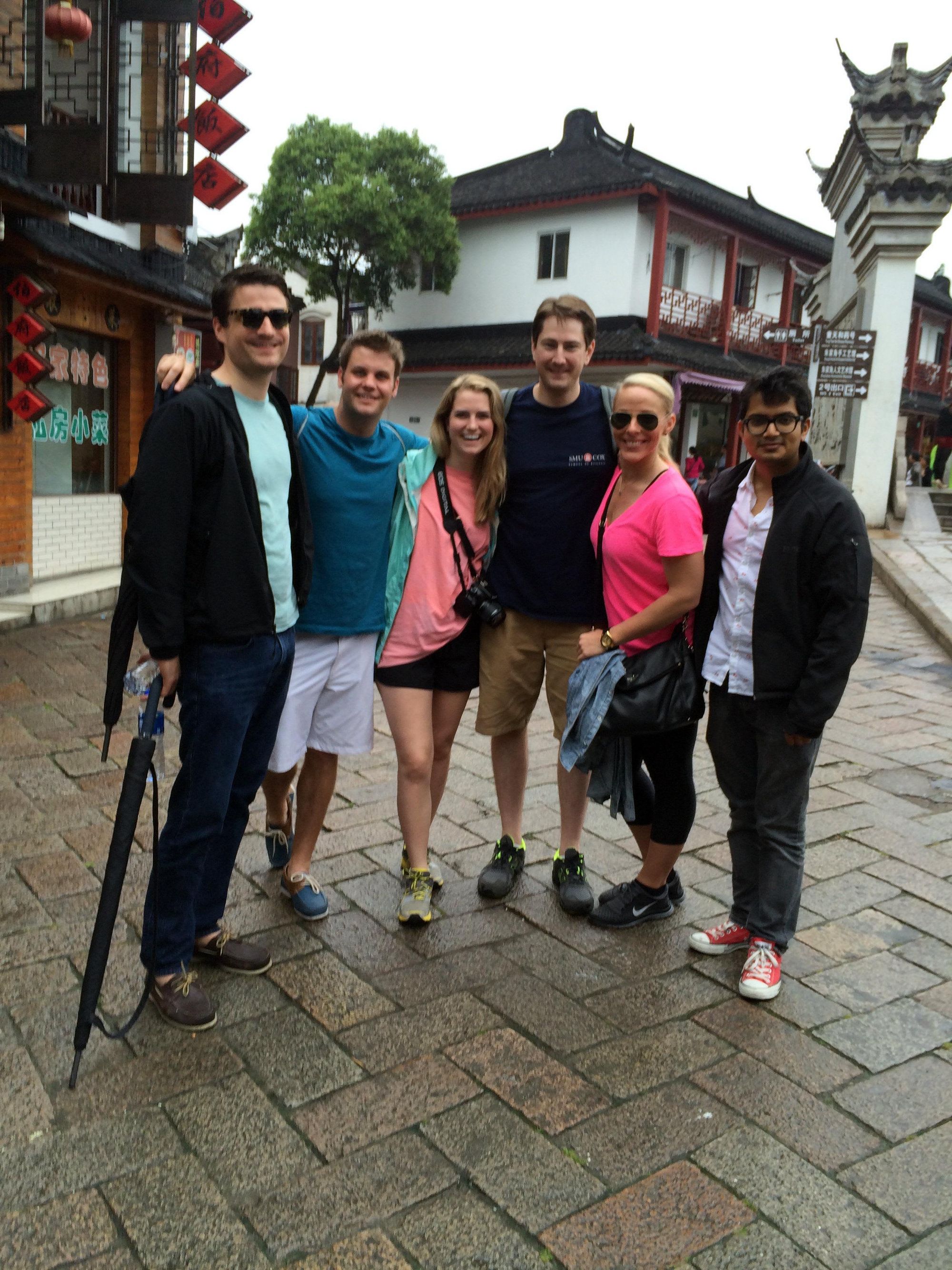 SMU Cox students in China
