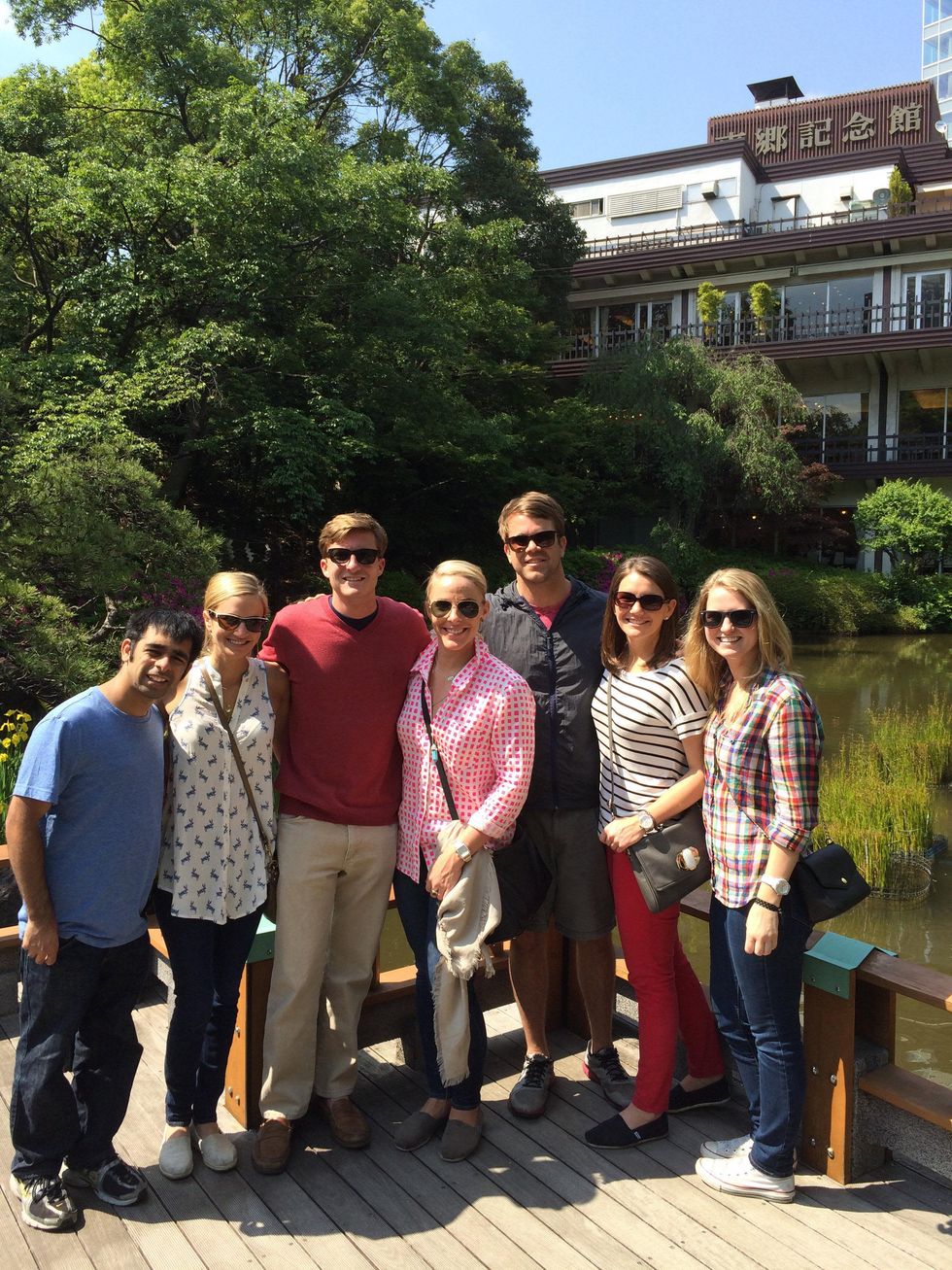 SMU Cox students in Tokyo