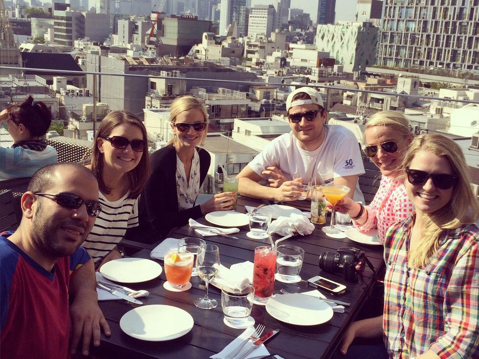 SMU Cox students in Tokyo