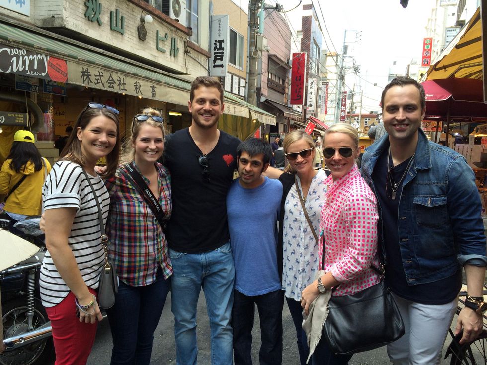 SMU Cox students in Tokyo