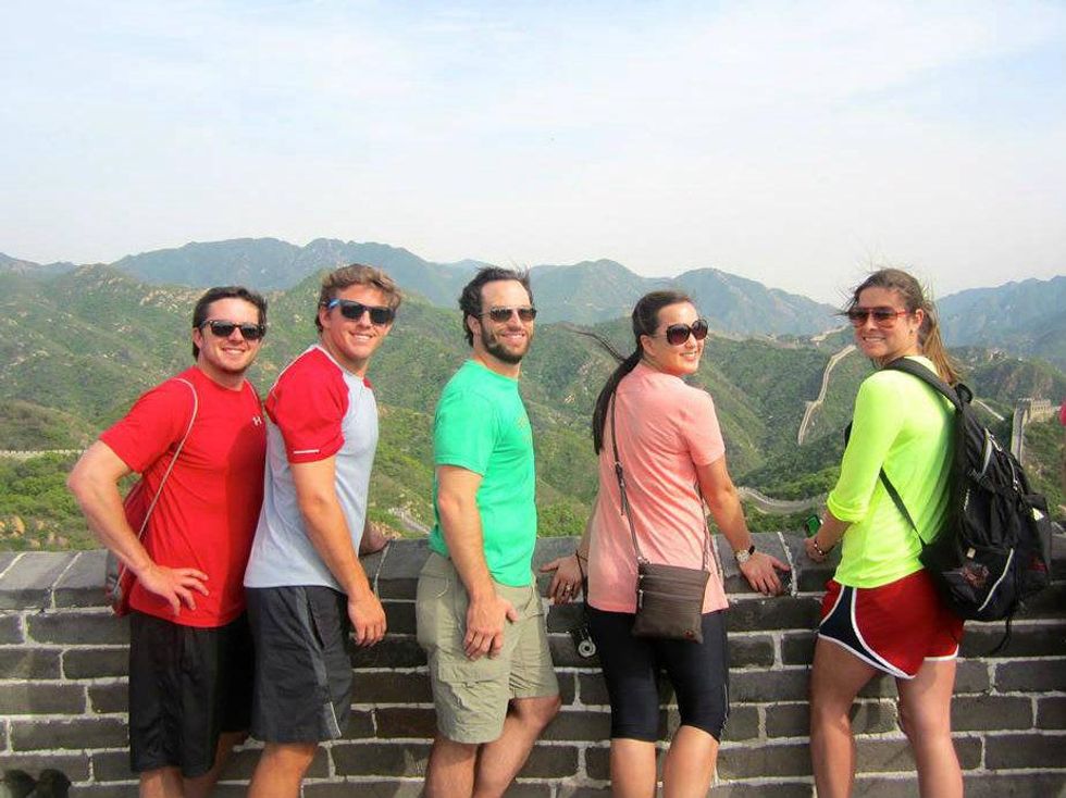 SMU Cox students on GLP trip