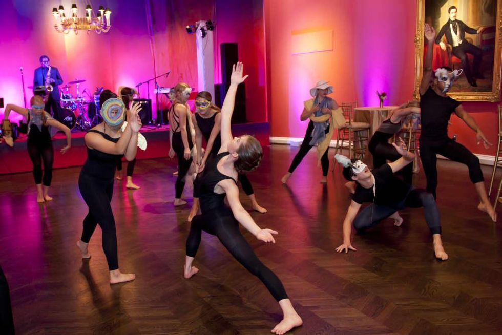 SMU dancers at Meadows Museum Masterpiece Gala 2018