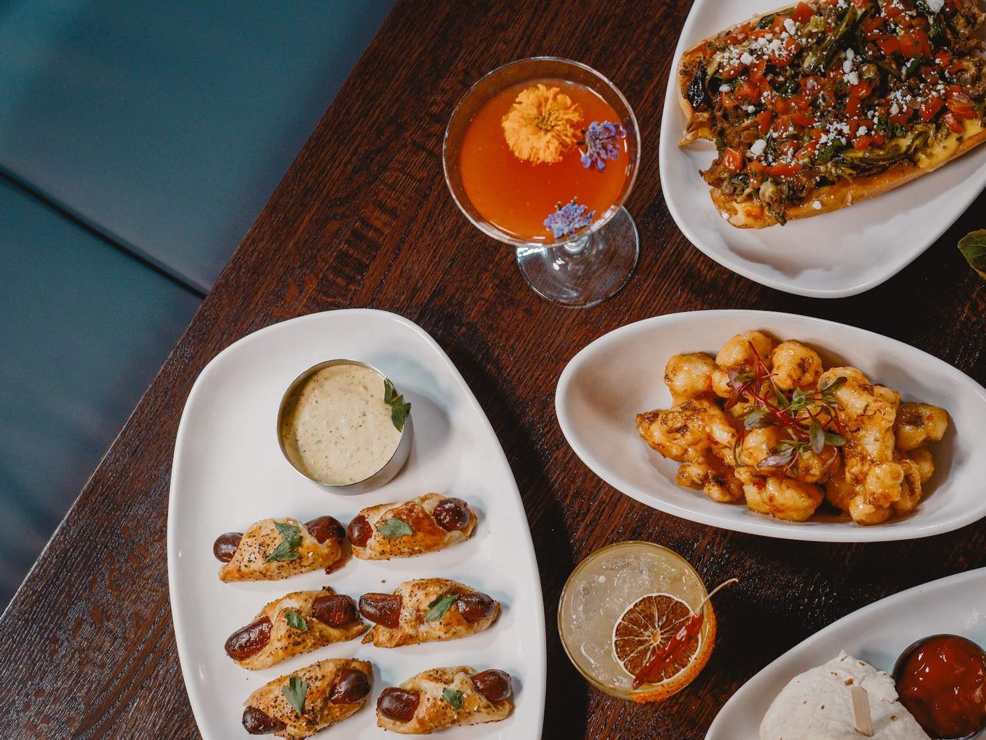 Snacks and drinks from At Fault