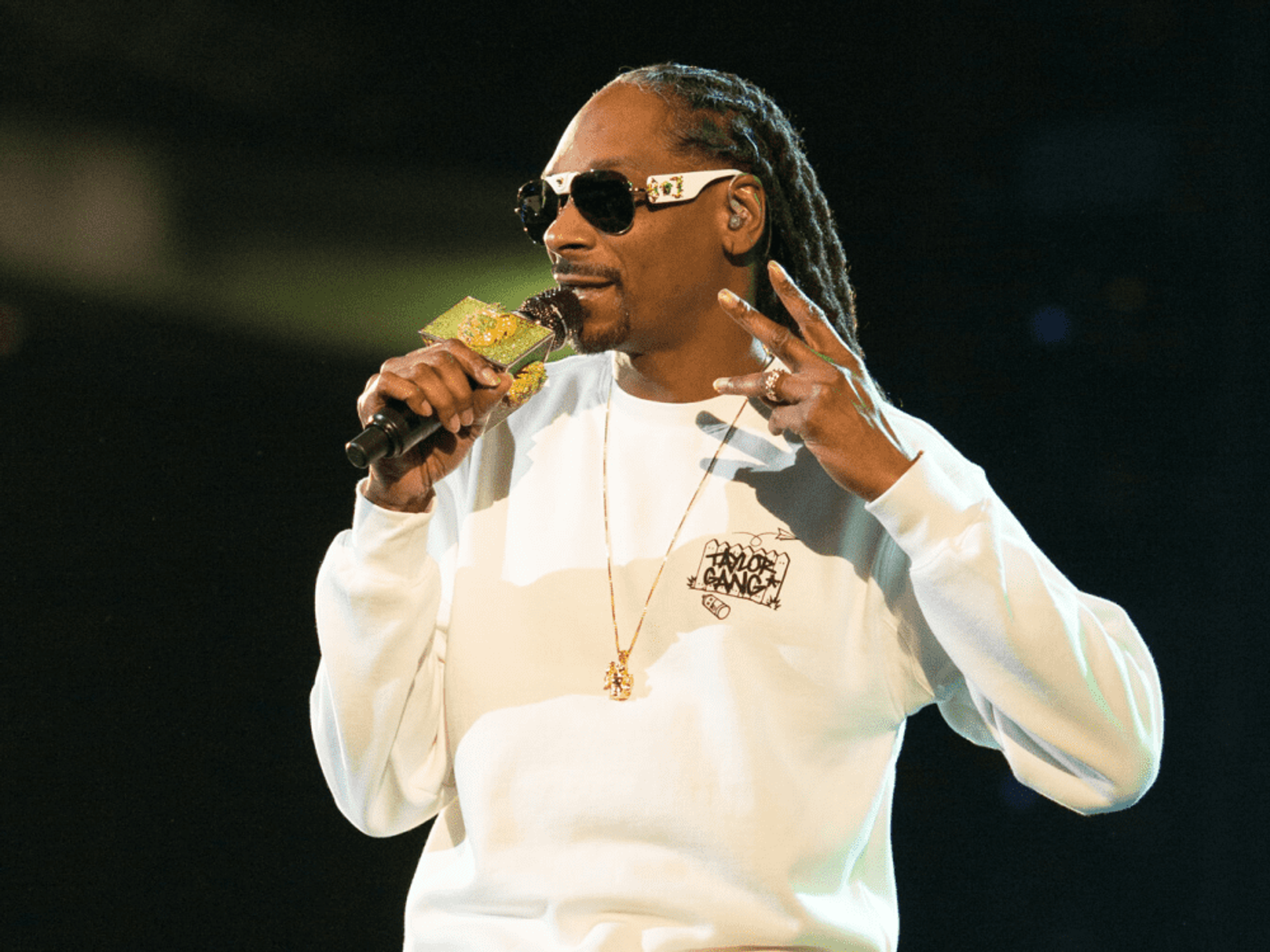 Snoop Dogg surprised the Club Nomadic patrons who stuck around late.