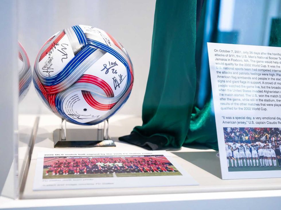 Soccer memorabilia