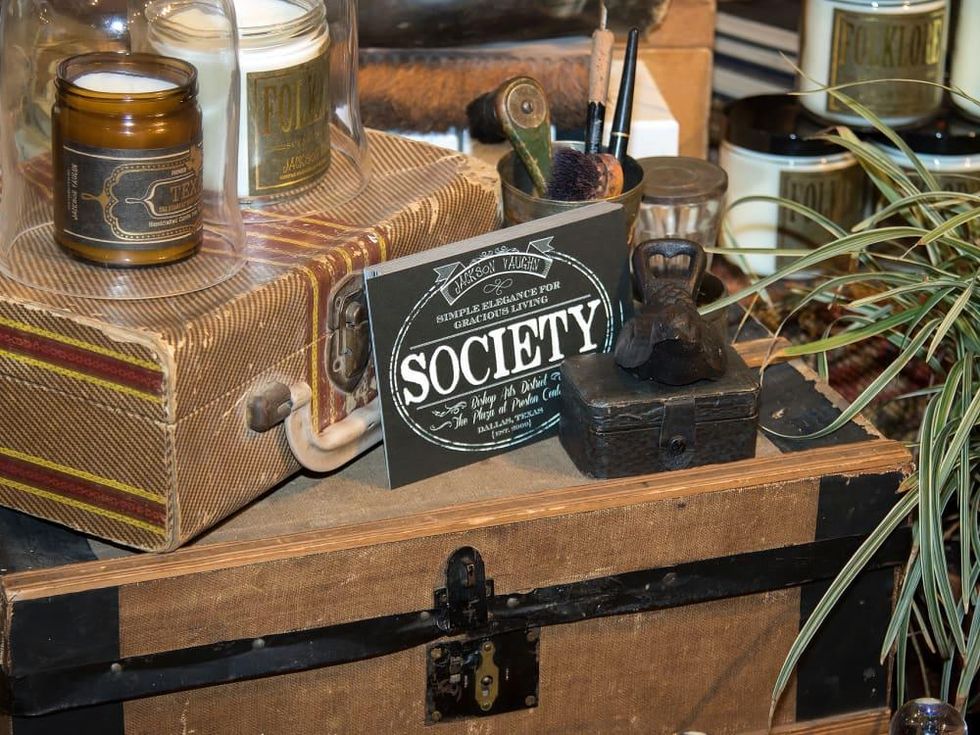 Society candles, Dallas Stylemaker 2016 Reveal Party
